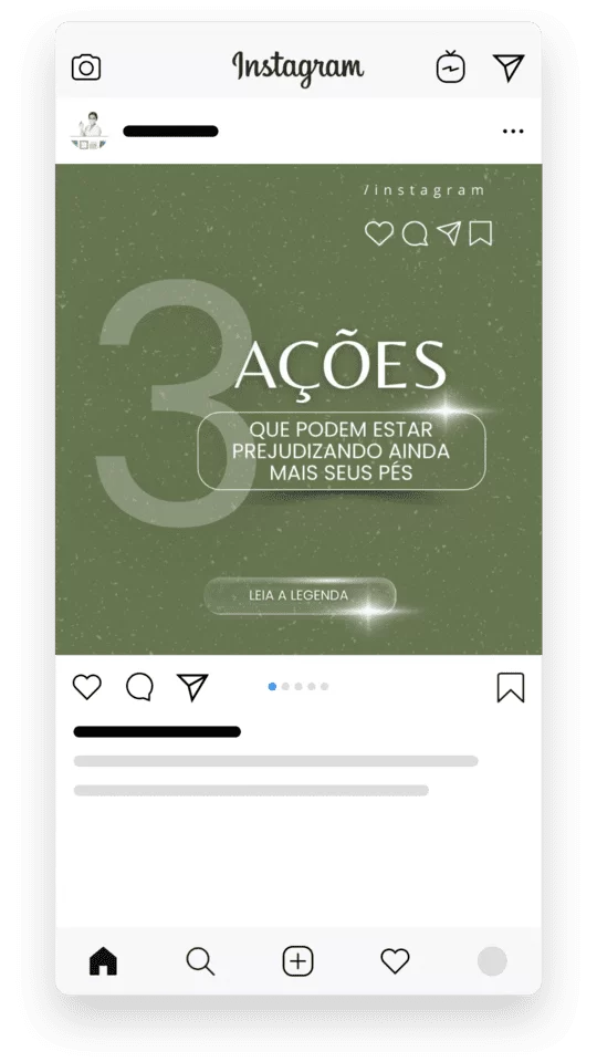 Melhor Pack Podologia Instagram